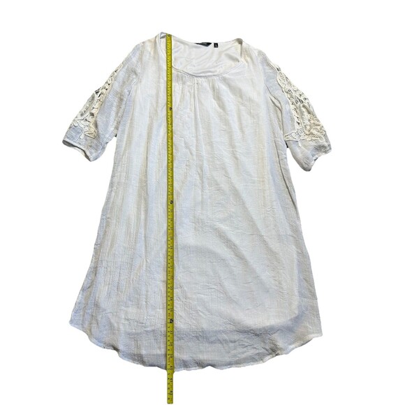 Mlle Gabrielle Ethereal Dress Women’s Romantic Cottagecore Flowy Coastal Popover - Picture 7 of 9